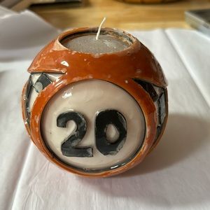 NASCAR Tony Stewart #20 Home Depot Candle new, rare, artisan made